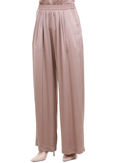 STRETCH SATIN FORTE FORTE | Pantaloni | 14582MYPANTS3002